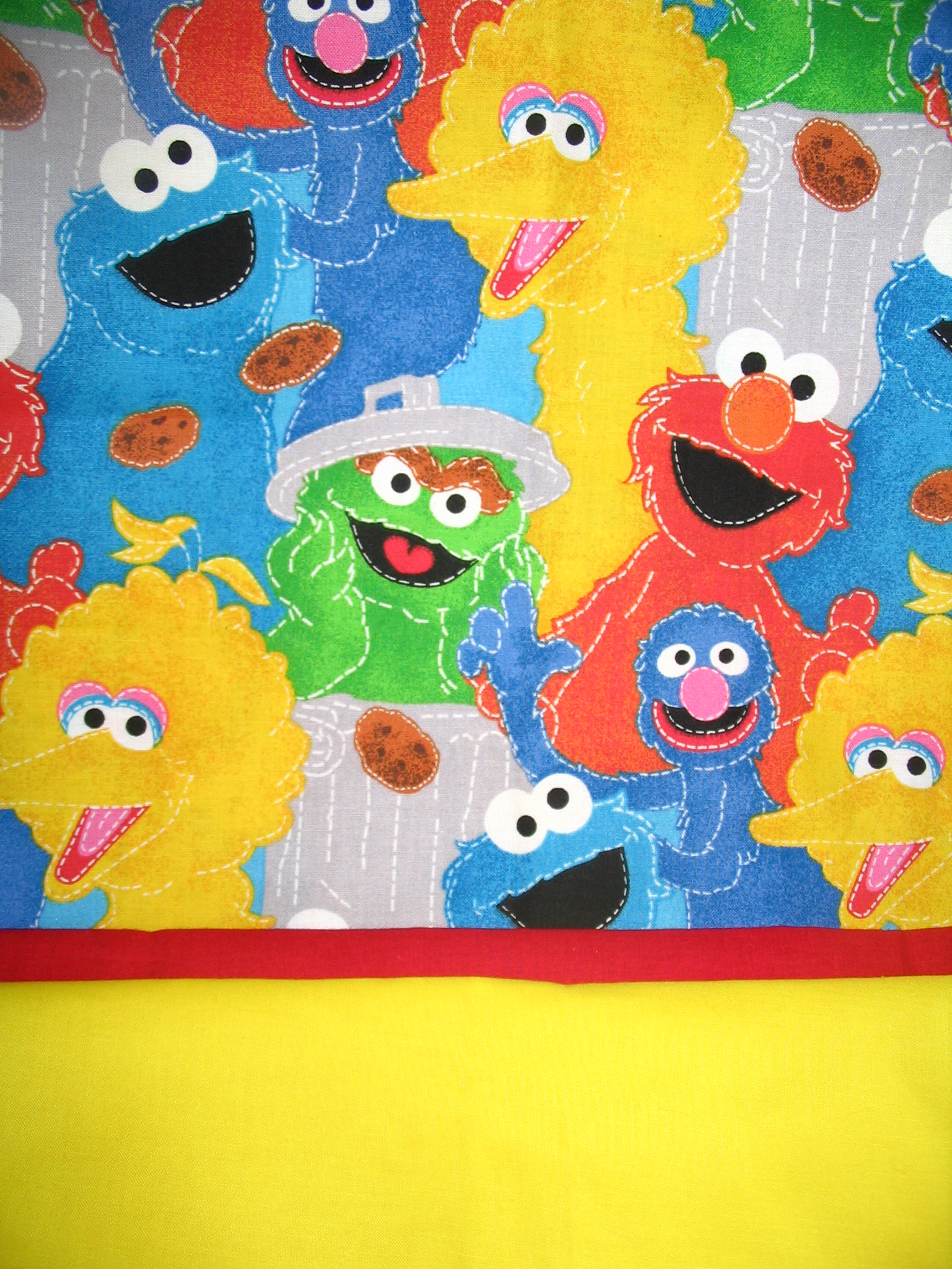 sesame street pillowcase